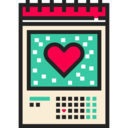 time and date,heart,love,calendar,date,valentines day,romantic,february